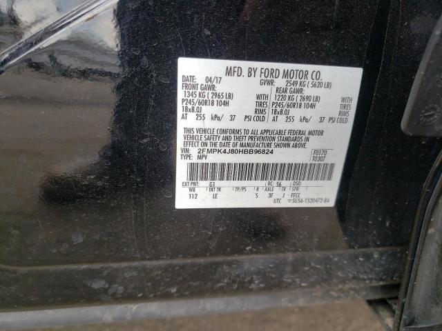 Photo 11 VIN: 2FMPK4J80HBB96824 - FORD EDGE 