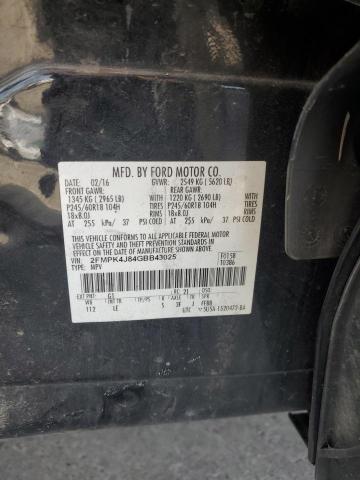 Photo 12 VIN: 2FMPK4J84GBB43025 - FORD EDGE SEL 