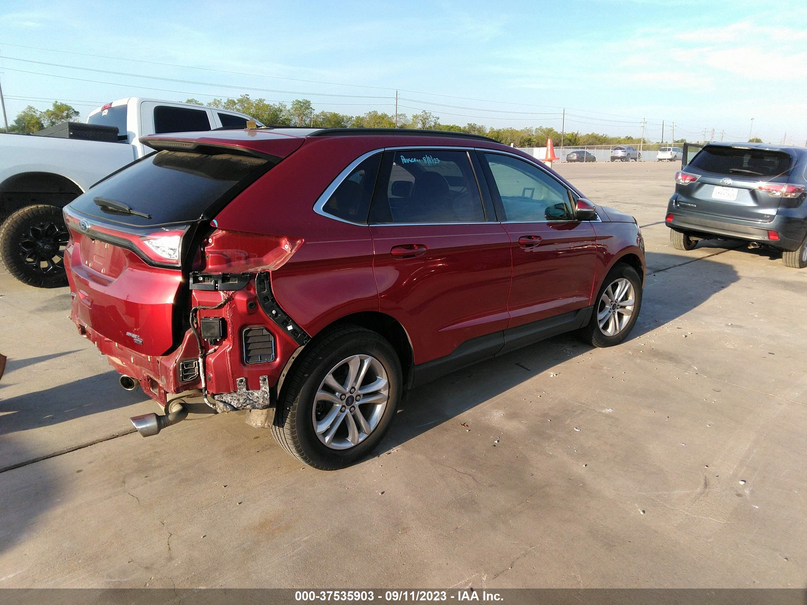 Photo 3 VIN: 2FMPK4J84HBC58127 - FORD EDGE 