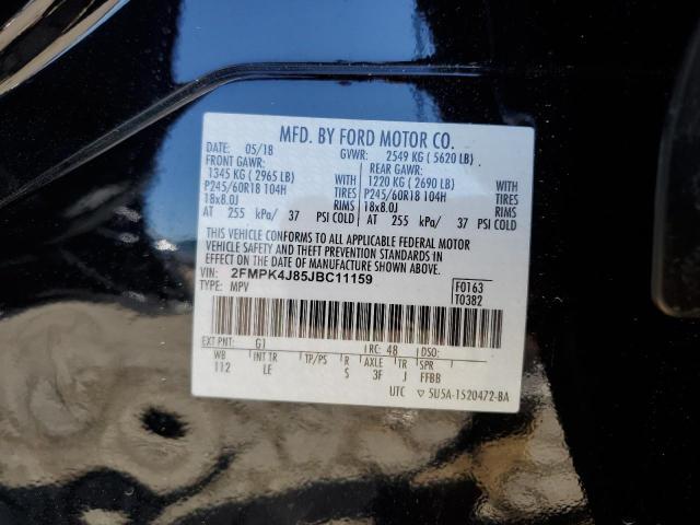 Photo 11 VIN: 2FMPK4J85JBC11159 - FORD EDGE 