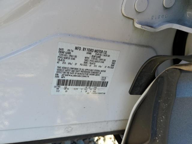 Photo 9 VIN: 2FMPK4J86GBC59679 - FORD EDGE SEL 