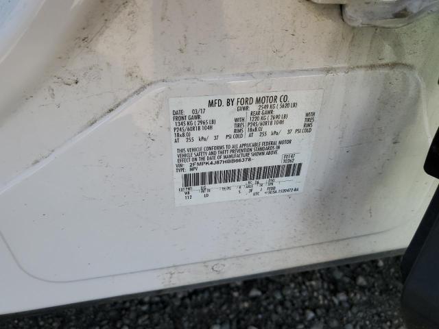 Photo 9 VIN: 2FMPK4J87HBB66378 - FORD EDGE SEL 