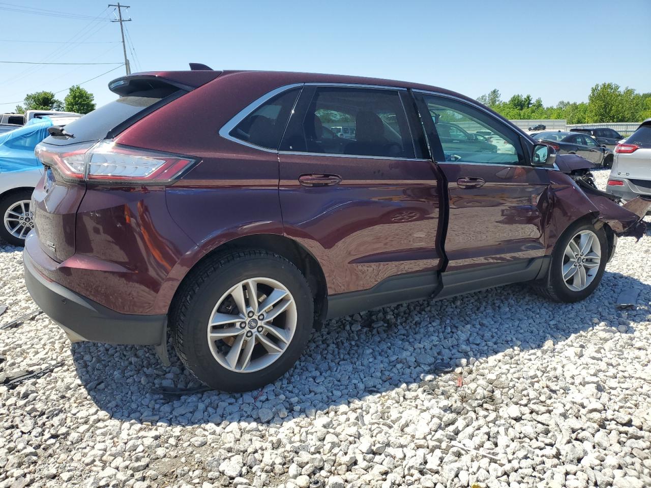 Photo 2 VIN: 2FMPK4J88HBB73405 - FORD EDGE 