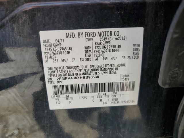 Photo 12 VIN: 2FMPK4J8XHBB93638 - FORD EDGE 