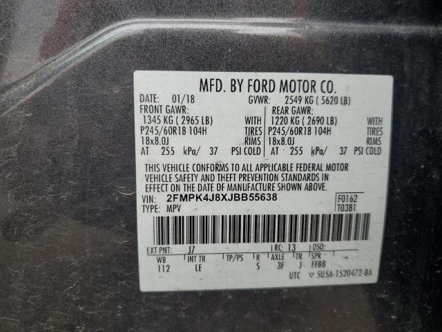 Photo 12 VIN: 2FMPK4J8XJBB55638 - FORD EDGE 