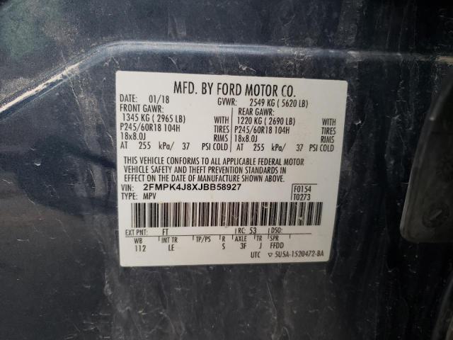 Photo 11 VIN: 2FMPK4J8XJBB58927 - FORD EDGE 