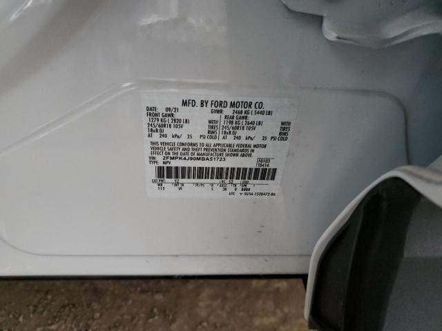 Photo 11 VIN: 2FMPK4J90MBA51723 - FORD EDGE SEL 