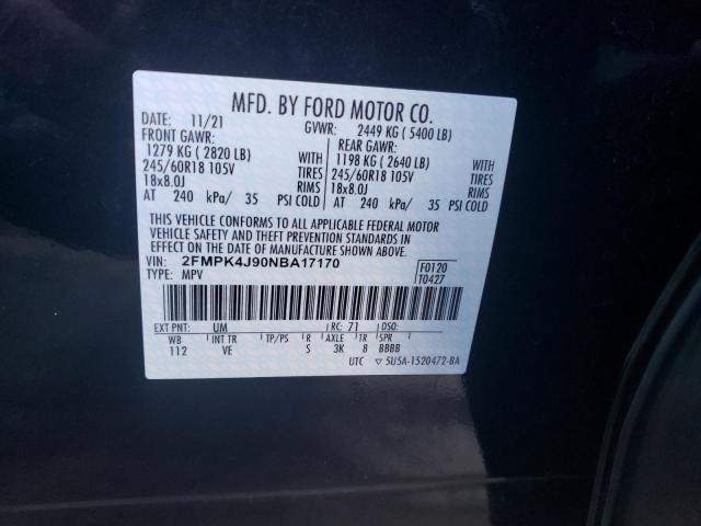 Photo 11 VIN: 2FMPK4J90NBA17170 - FORD EDGE 