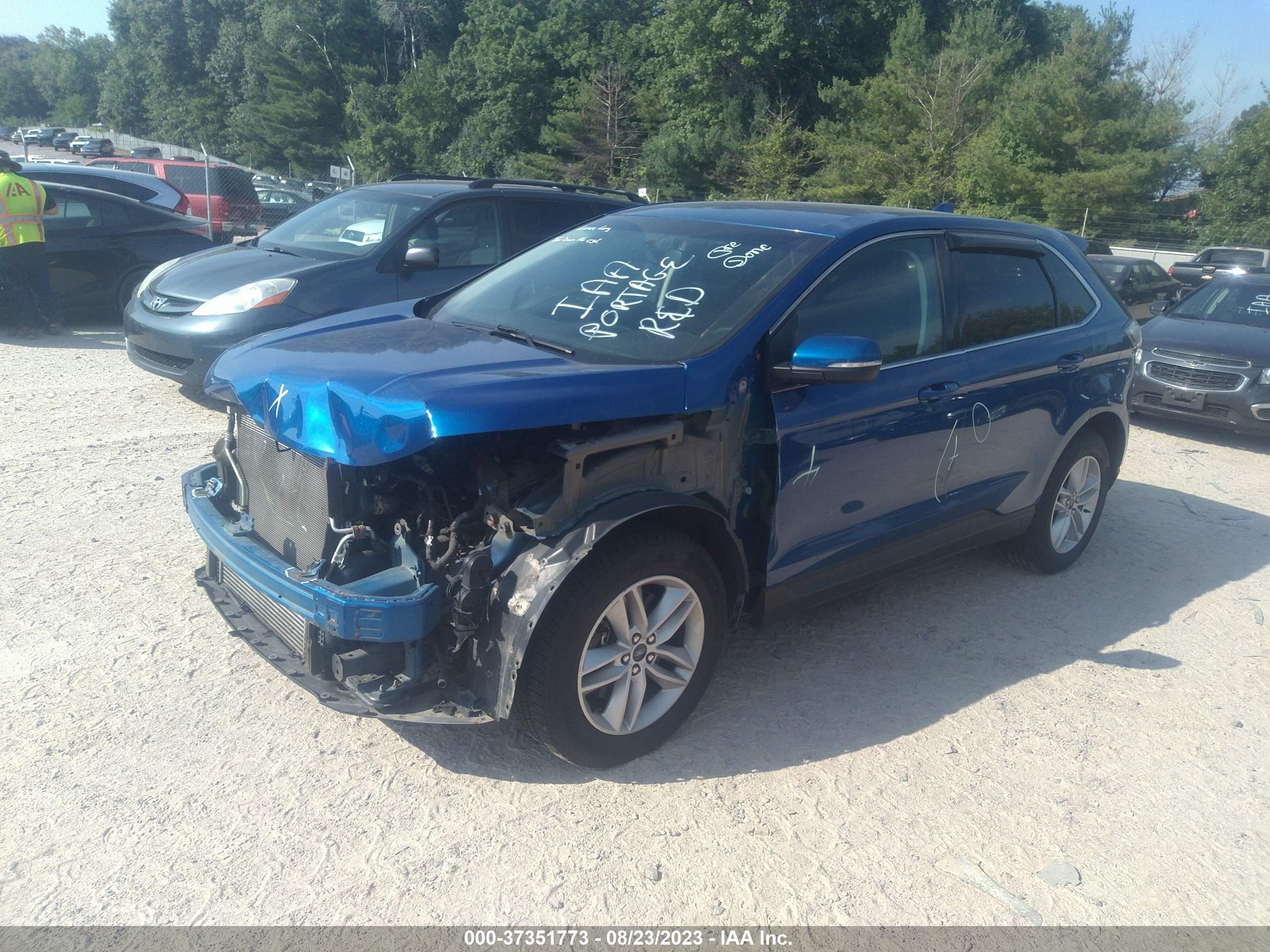 Photo 1 VIN: 2FMPK4J91JBB26070 - FORD EDGE 