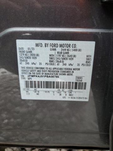 Photo 12 VIN: 2FMPK4J91PBA08786 - FORD EDGE SEL 