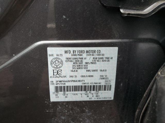 Photo 13 VIN: 2FMPK4J91PBA38371 - FORD EDGE 