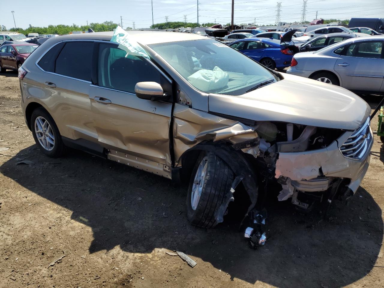 Photo 3 VIN: 2FMPK4J92MBA02555 - FORD EDGE 