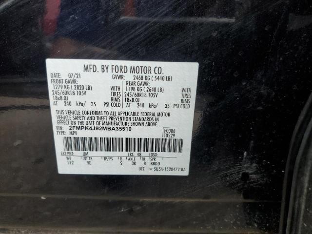 Photo 12 VIN: 2FMPK4J92MBA35510 - FORD EDGE 