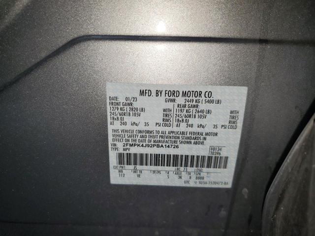 Photo 13 VIN: 2FMPK4J92PBA14726 - FORD EDGE SEL 