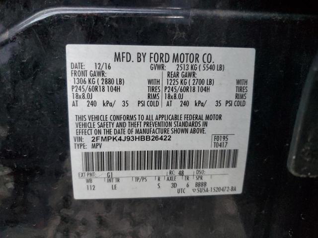 Photo 12 VIN: 2FMPK4J93HBB26422 - FORD EDGE 