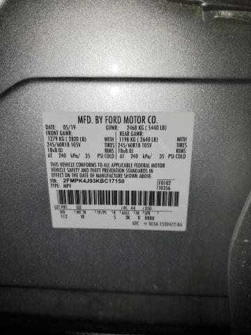 Photo 12 VIN: 2FMPK4J93KBC17150 - FORD EDGE 