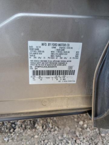 Photo 11 VIN: 2FMPK4J93LBA40570 - FORD EDGE SEL 