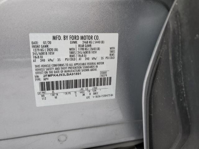 Photo 11 VIN: 2FMPK4J93LBA91891 - FORD EDGE 