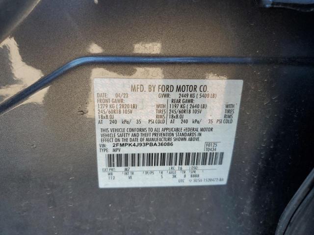 Photo 12 VIN: 2FMPK4J93PBA36086 - FORD EDGE SEL 