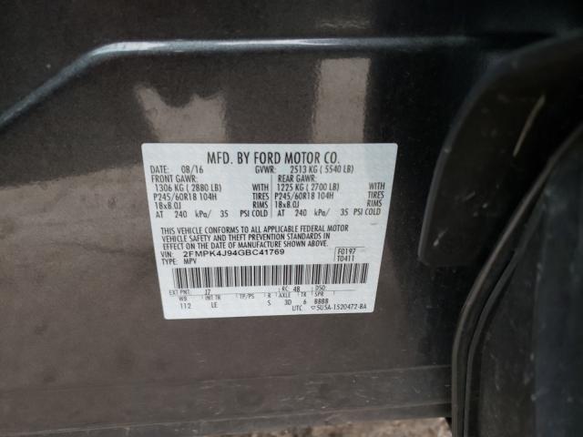 Photo 9 VIN: 2FMPK4J94GBC41769 - FORD EDGE 