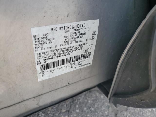 Photo 12 VIN: 2FMPK4J94MBA21897 - FORD EDGE 