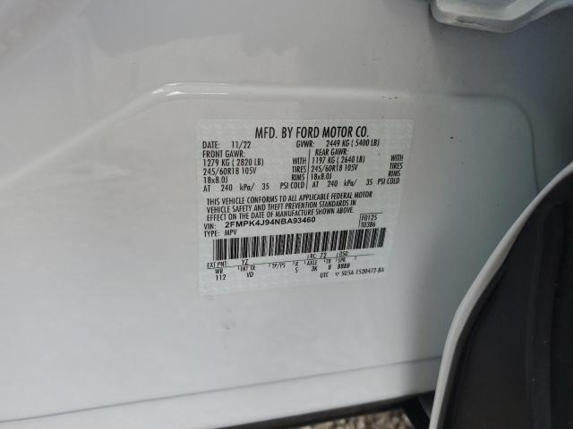 Photo 11 VIN: 2FMPK4J94NBA93460 - FORD EDGE SEL 