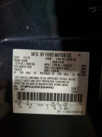 Photo 12 VIN: 2FMPK4J95KBB44492 - FORD EDGE 