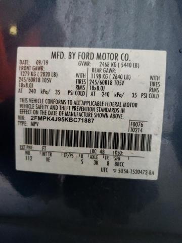 Photo 13 VIN: 2FMPK4J95KBC71887 - FORD EDGE 