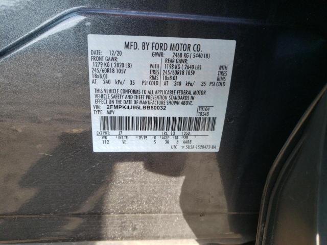 Photo 12 VIN: 2FMPK4J95LBB60032 - FORD EDGE SEL 