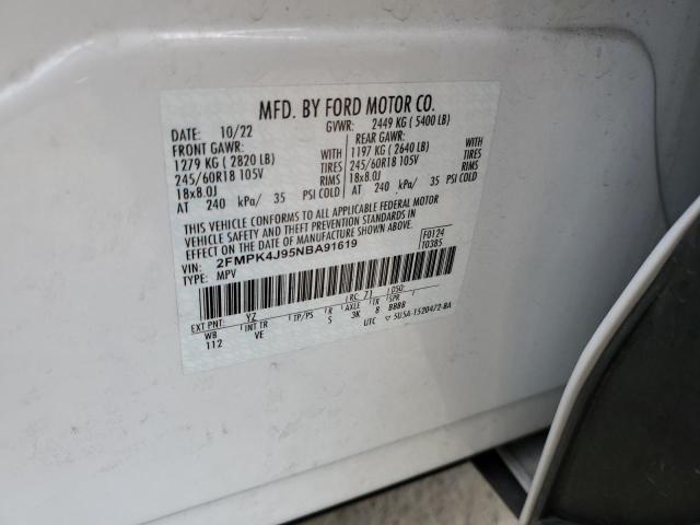 Photo 12 VIN: 2FMPK4J95NBA91619 - FORD EDGE 