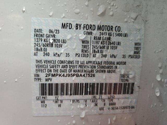 Photo 13 VIN: 2FMPK4J95PBA47526 - FORD EDGE SEL 