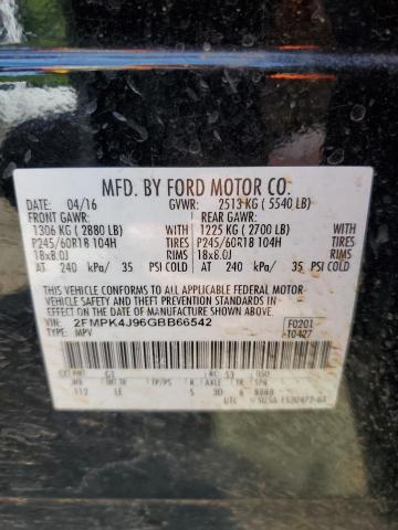 Photo 12 VIN: 2FMPK4J96GBB66542 - FORD EDGE 