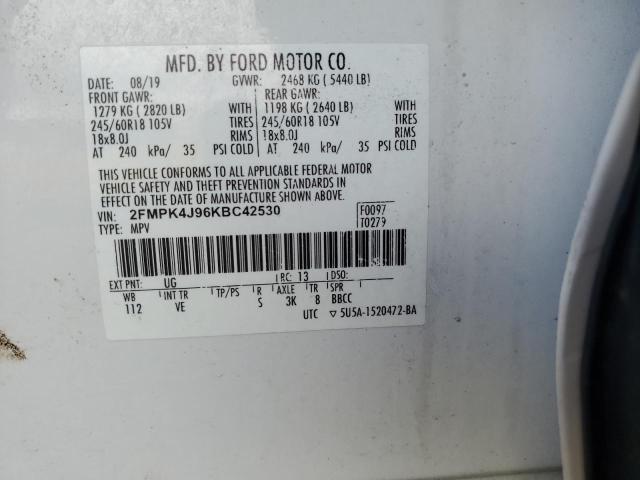 Photo 13 VIN: 2FMPK4J96KBC42530 - FORD EDGE 