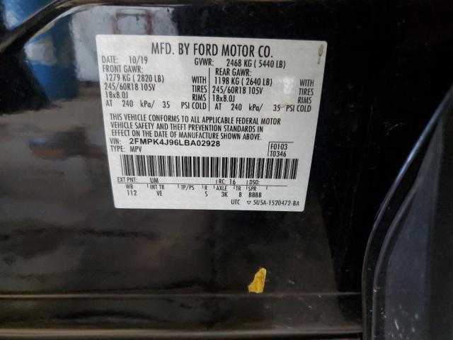 Photo 12 VIN: 2FMPK4J96LBA02928 - FORD EDGE 