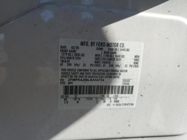 Photo 11 VIN: 2FMPK4J96LBA54754 - FORD EDGE 