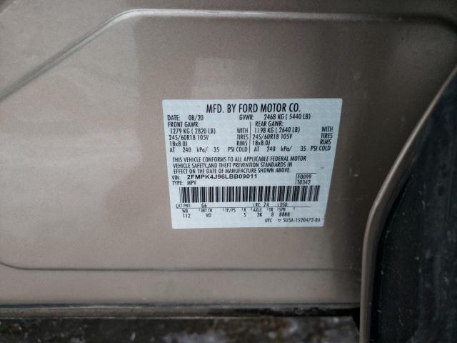 Photo 13 VIN: 2FMPK4J96LBB09011 - FORD EDGE 