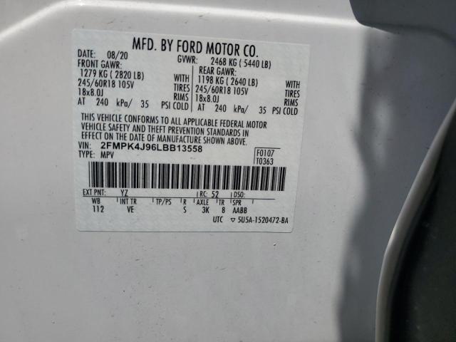 Photo 12 VIN: 2FMPK4J96LBB13558 - FORD EDGE 