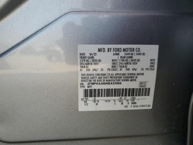 Photo 13 VIN: 2FMPK4J96NBA53994 - FORD EDGE SEL 