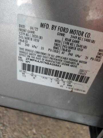 Photo 11 VIN: 2FMPK4J97NBA55883 - FORD EDGE 