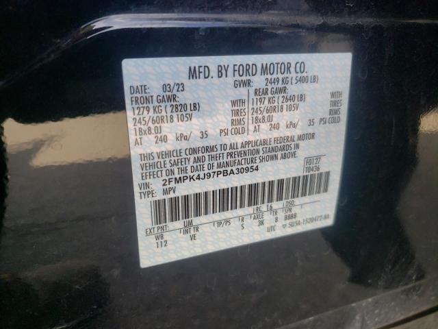 Photo 12 VIN: 2FMPK4J97PBA30954 - FORD EDGE 