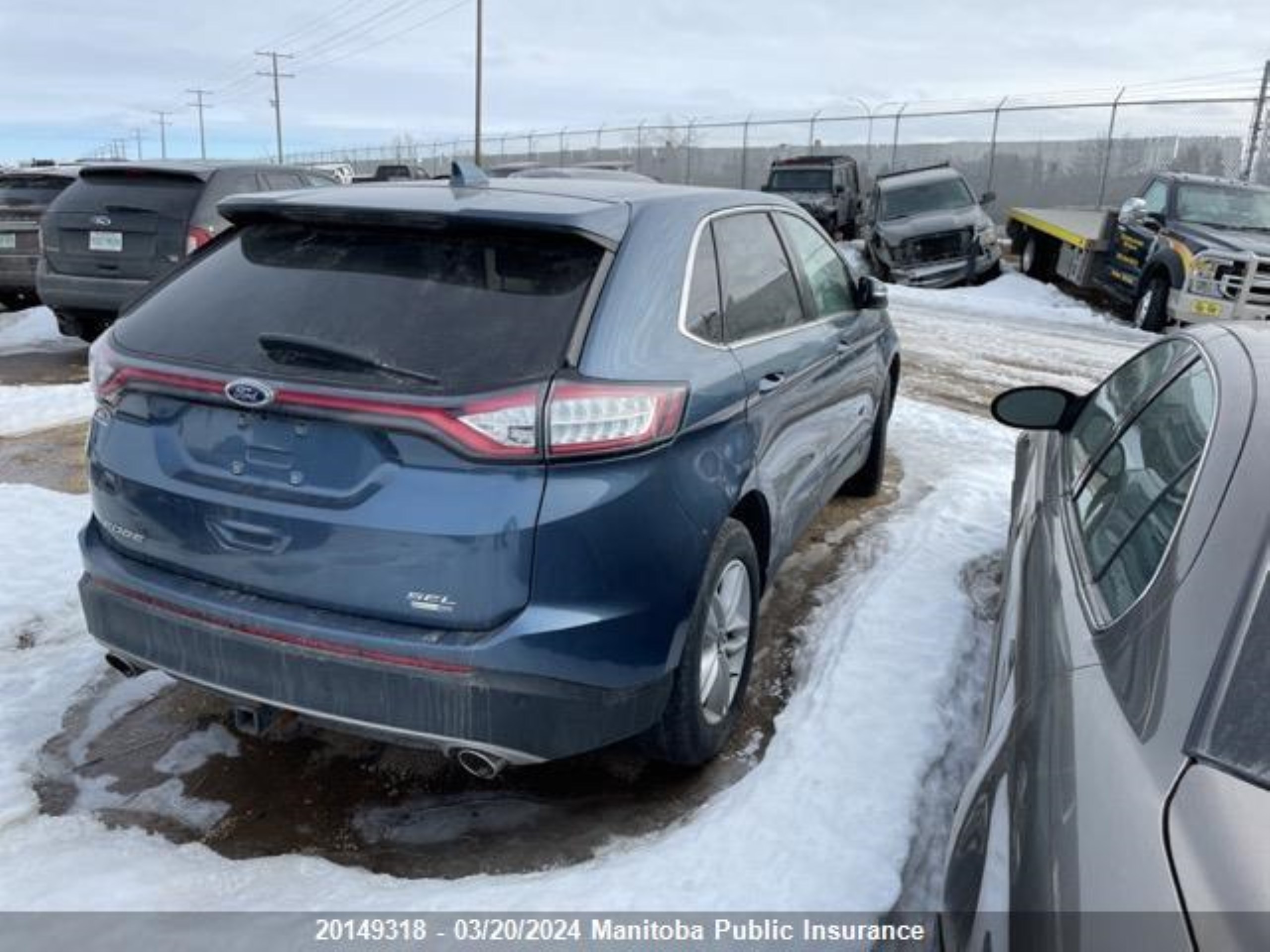 Photo 2 VIN: 2FMPK4J98JBC33813 - FORD EDGE 