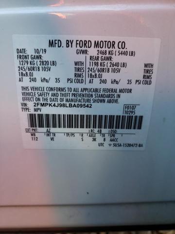 Photo 13 VIN: 2FMPK4J98LBA09542 - FORD EDGE 