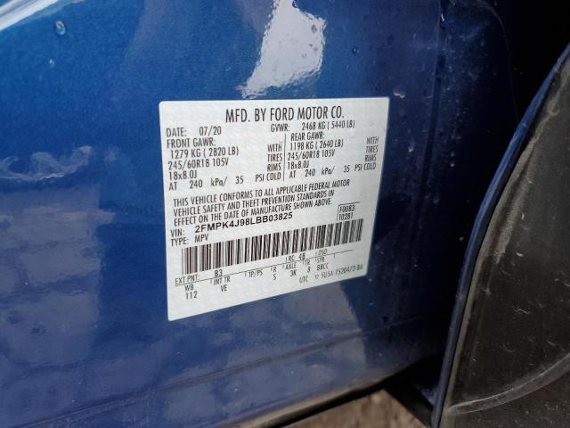 Photo 11 VIN: 2FMPK4J98LBB03825 - FORD EDGE 