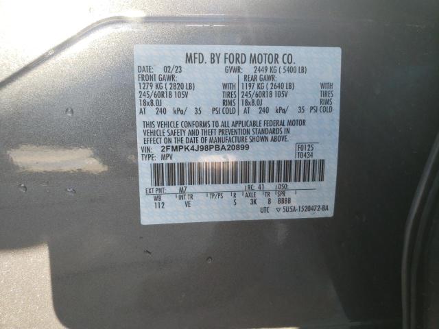 Photo 12 VIN: 2FMPK4J98PBA20899 - FORD EDGE 