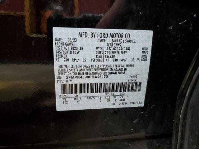 Photo 13 VIN: 2FMPK4J98PBA26170 - FORD EDGE 