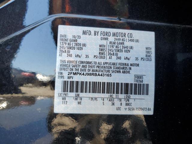 Photo 12 VIN: 2FMPK4J98RBA43165 - FORD EDGE 