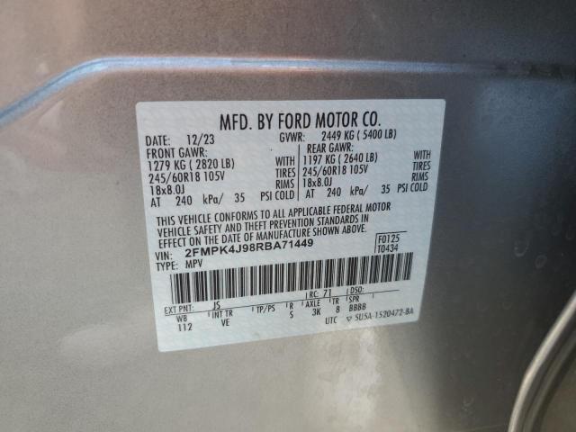 Photo 11 VIN: 2FMPK4J98RBA71449 - FORD EDGE 