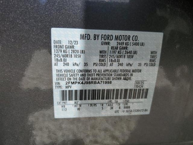 Photo 13 VIN: 2FMPK4J98RBA71998 - FORD EDGE 