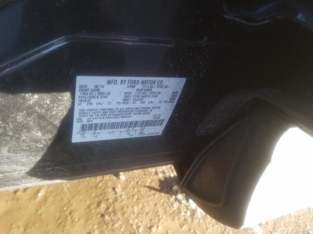 Photo 9 VIN: 2FMPK4J99GBC40651 - FORD EDGE SEL 