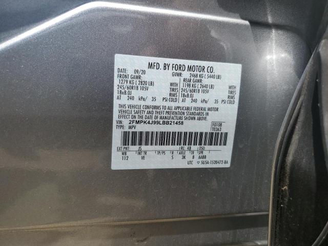 Photo 12 VIN: 2FMPK4J99LBB21458 - FORD EDGE 